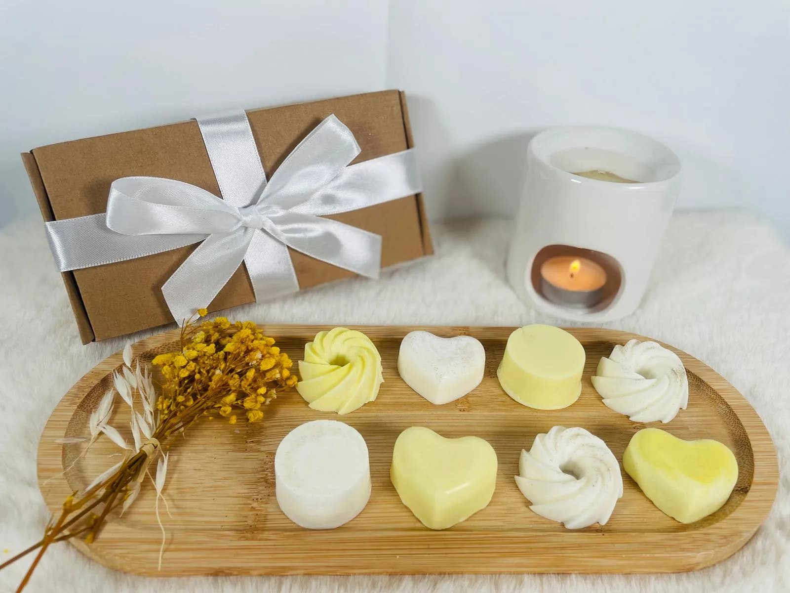 Coffret de 8 fondants Monoï